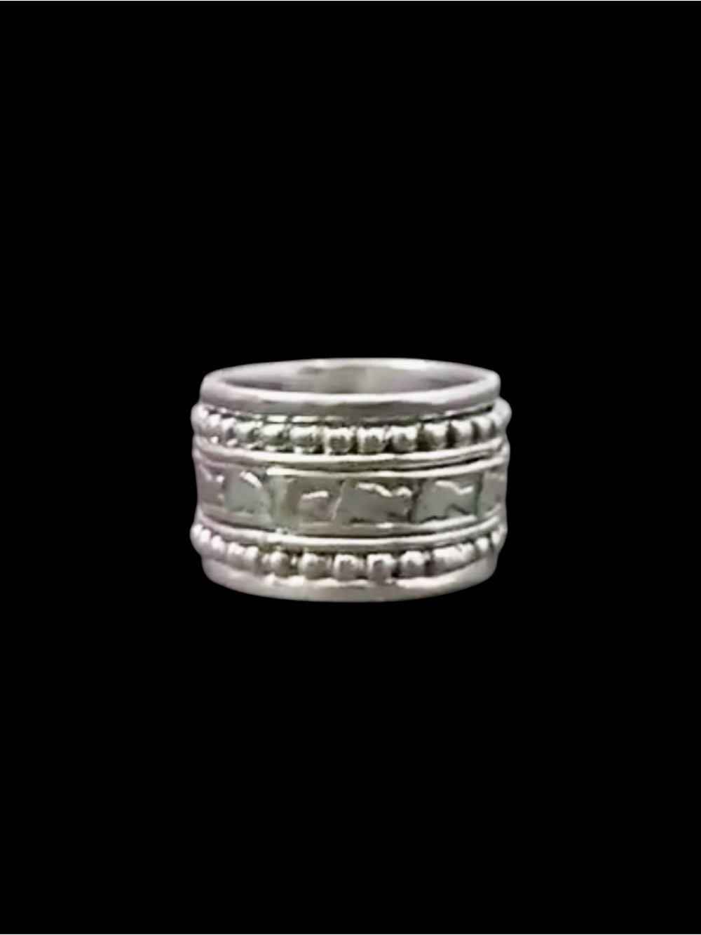New Sterling Silver Spinner Ring